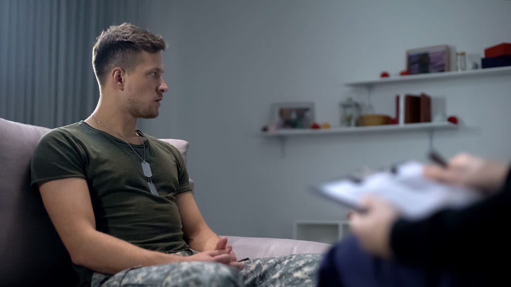 a military man talks about depression substance abuse and mental illness in the military